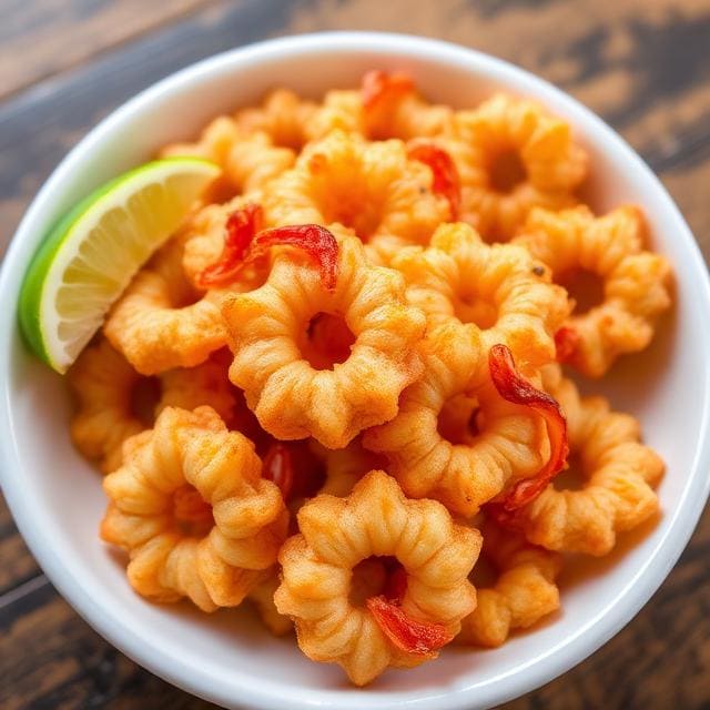 Krupuk Udang di Warteg Warmo Tebet